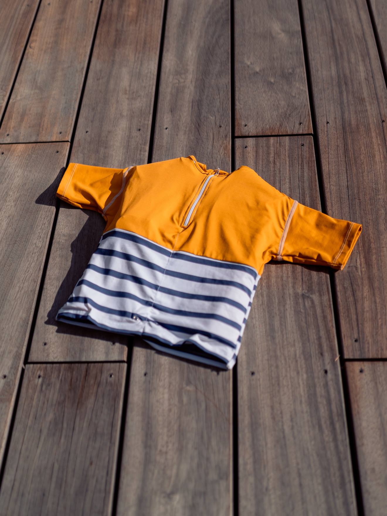 T-shirt anti-noyade enfant FLOATEE jaune