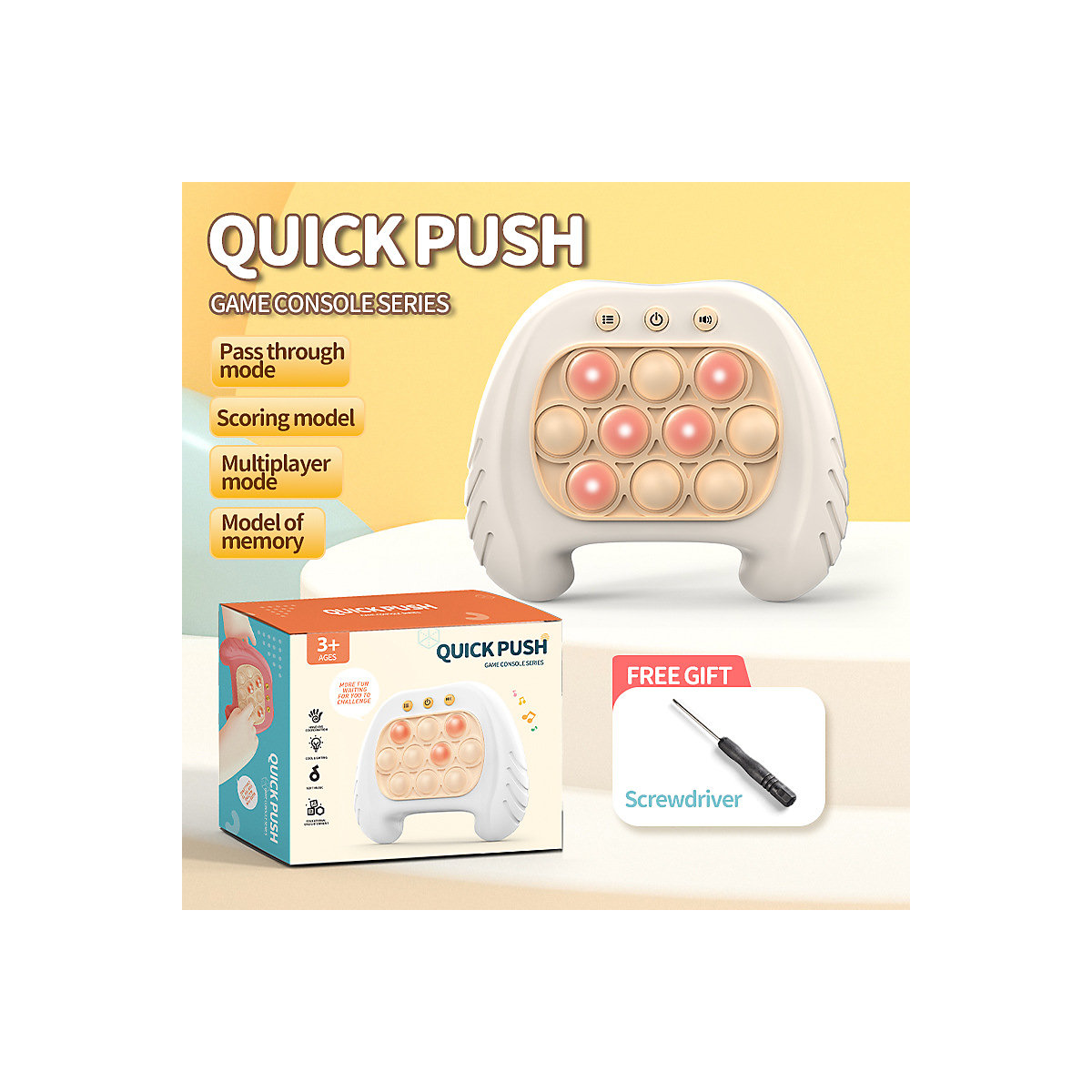 Kinder Puzzle Musik Spielmaschine Handheld-Spielmaschine gopher Kinder-Memory-Spiel