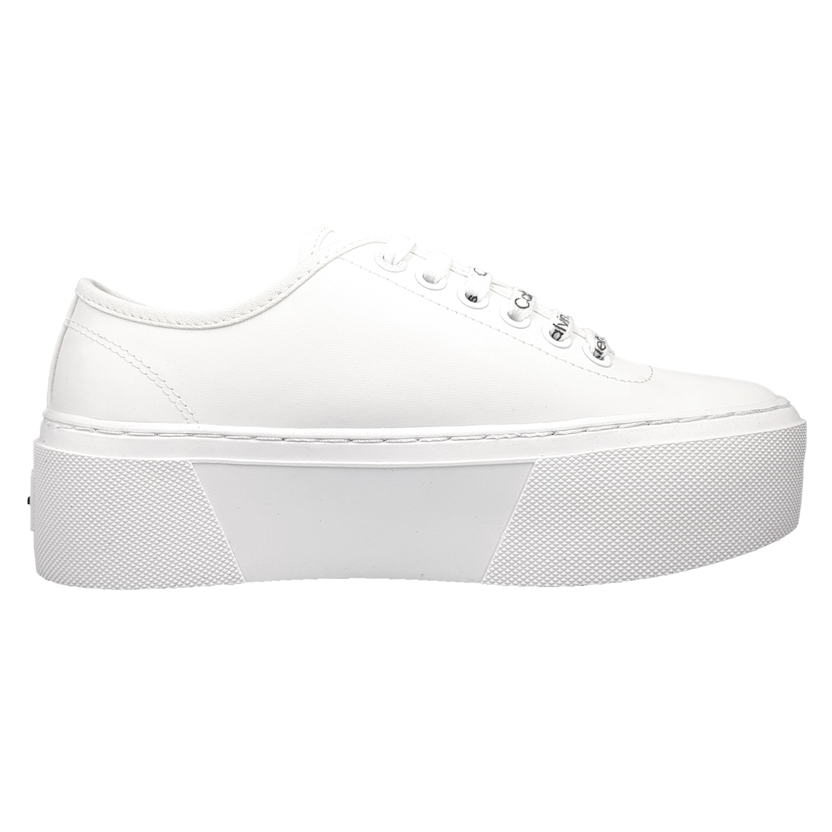 Calvin Klein Cupsole Flatform YW0YW00766 Weiß YAF white