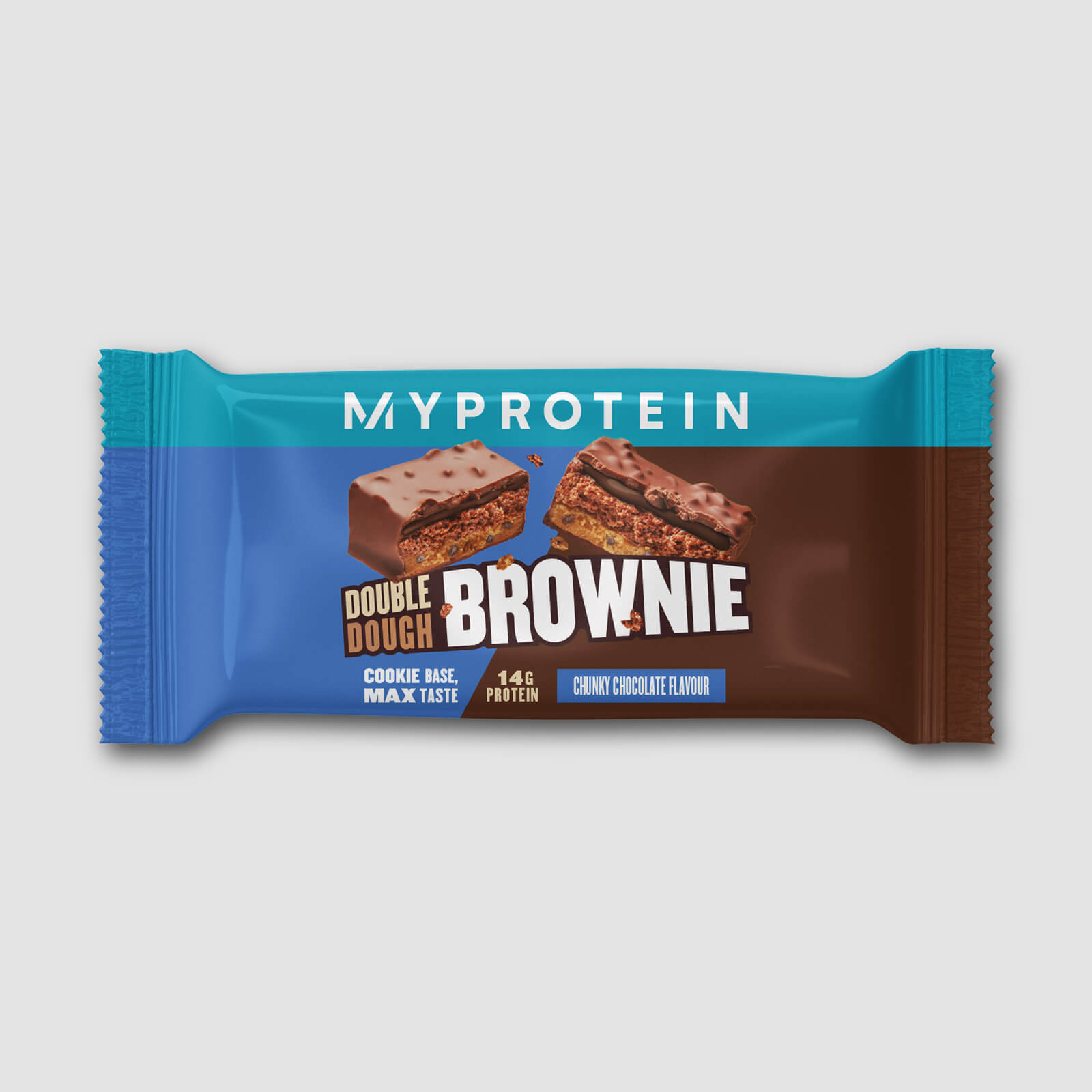 Double Dough Brownie, Chunky Chocolate, 12 x 60g