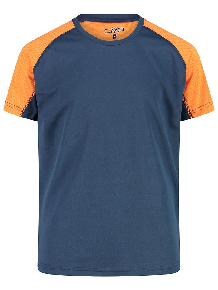 CMP Funktionsshirt in Dunkelblau/ Orange günstig kaufen