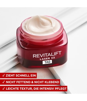 L'Oréal Paris Revitalift Laser X3 Dreifach-Power Anti-Age Tagespflege Gesichtscreme-50 ml
