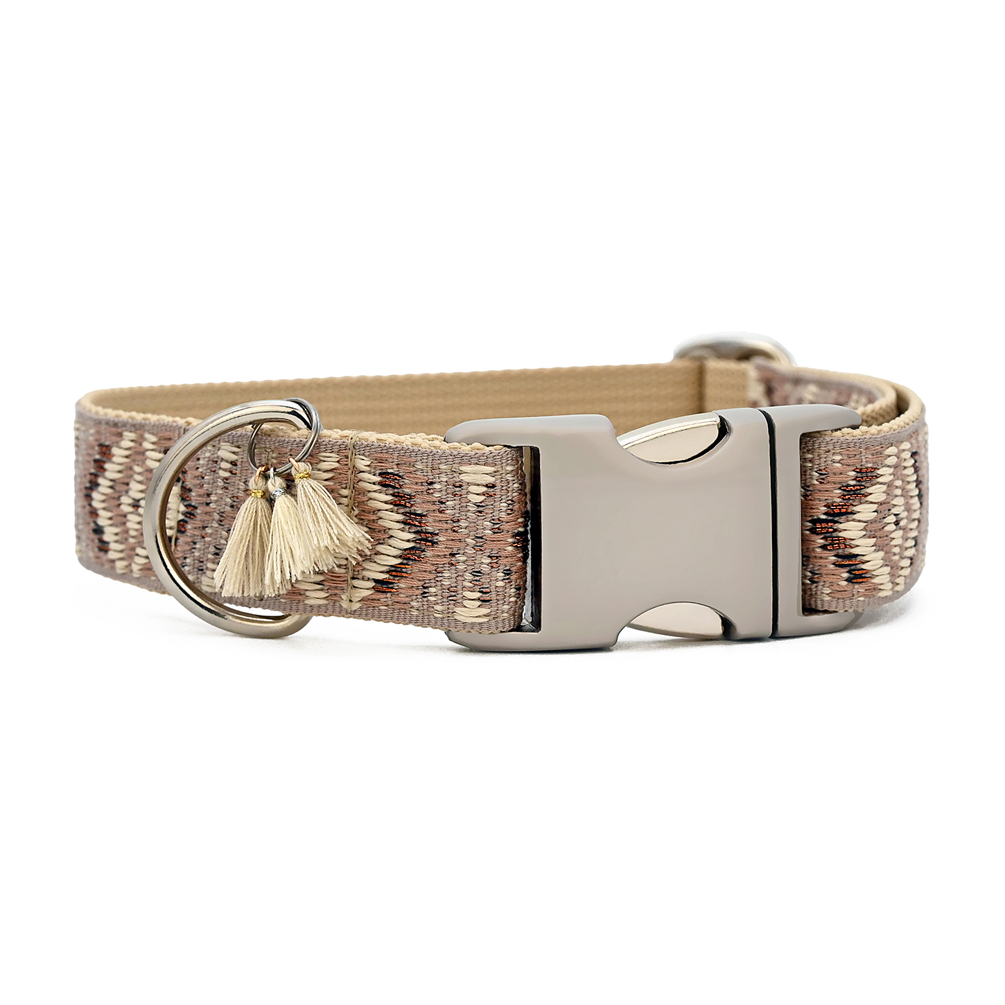 THE DOG IDEA Hundehalsbänder THE DOG IDEA Boho-Chic Halsband Nude S