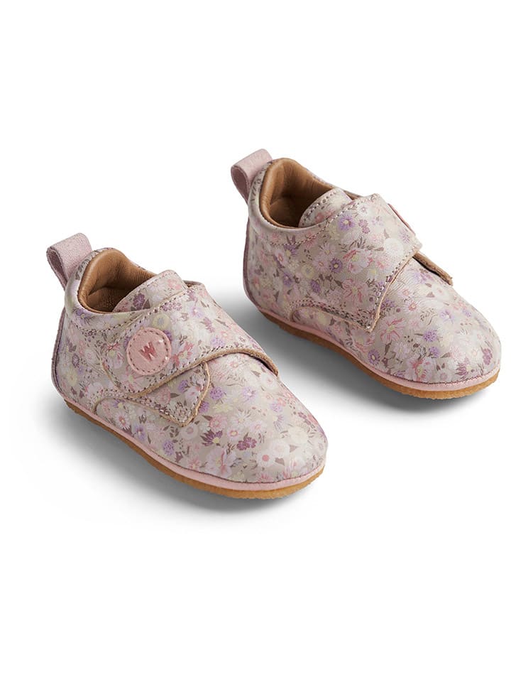 Wheat Leder-Hausschuhe in Rosa günstig kaufen
