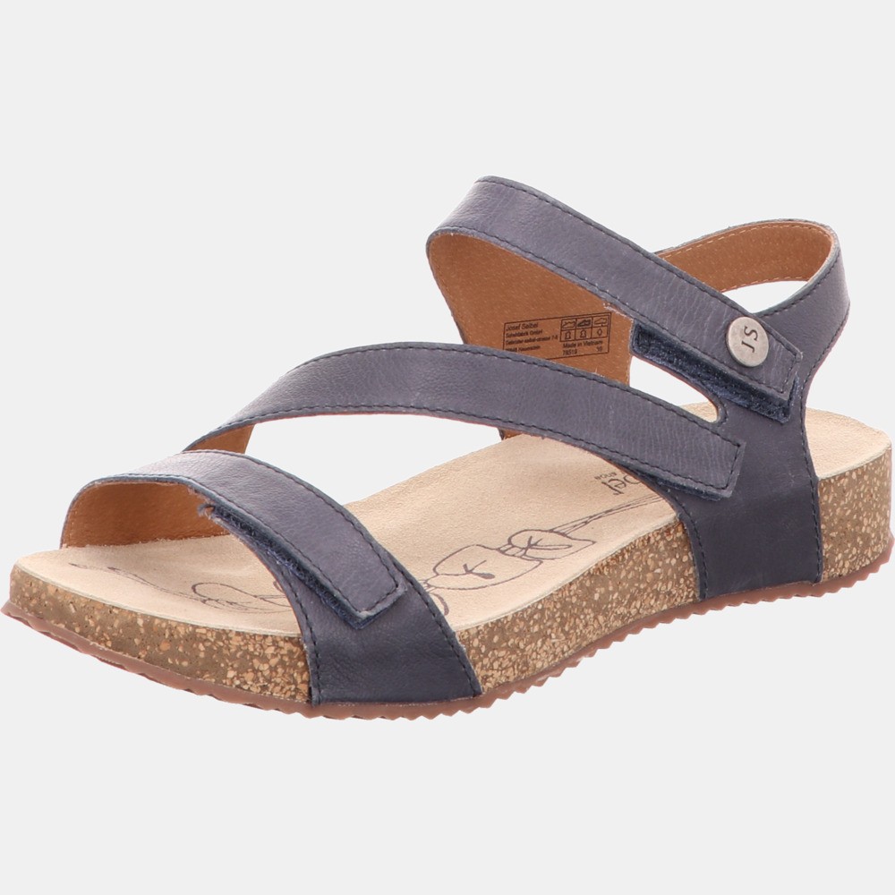 JOSEF SEIBEL Riemchen Sandalen blau Tonga 25