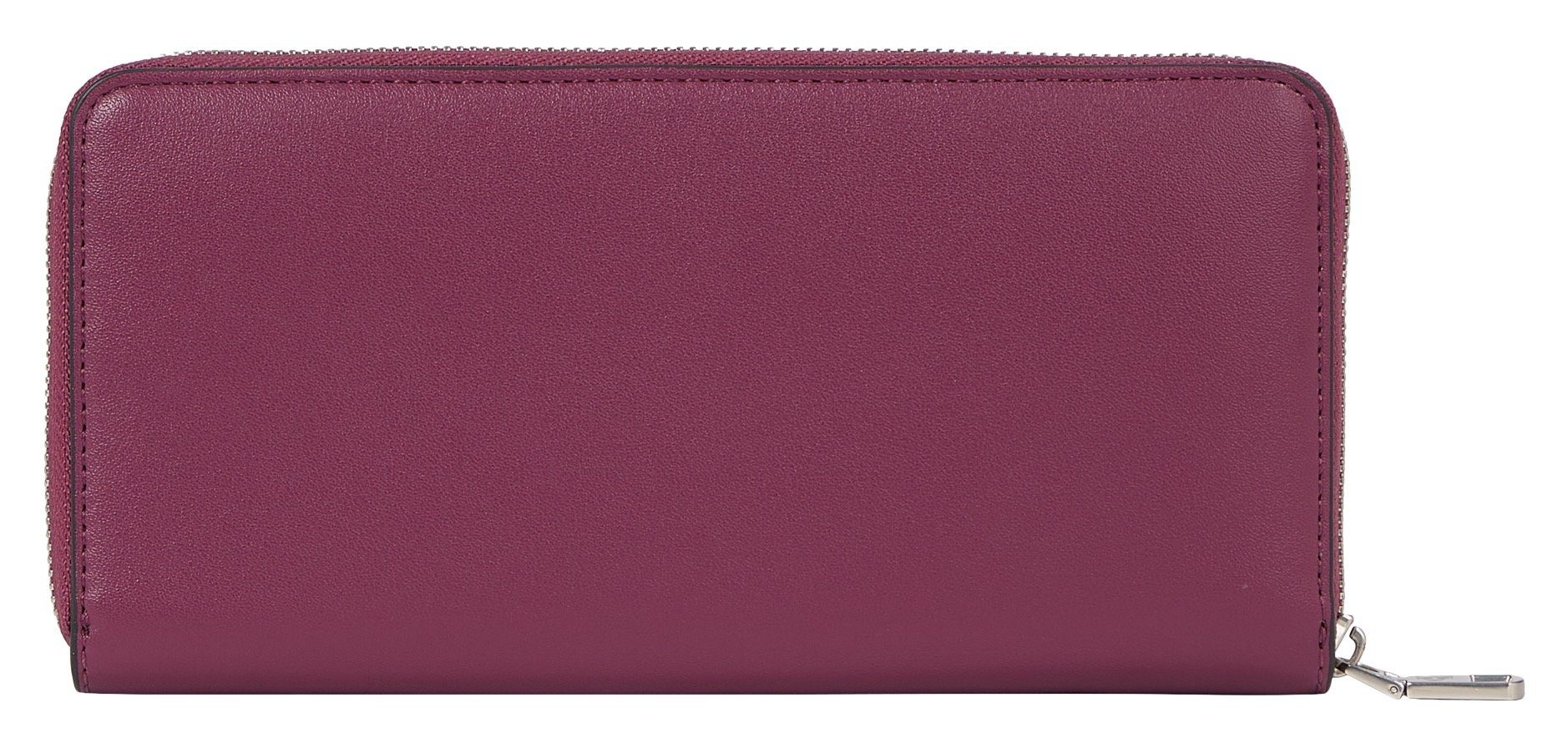 Calvin Klein Jeans Geldbörse SCULPTED ZIP AROUND MONO, mit großflächigem Markenlogo vorne