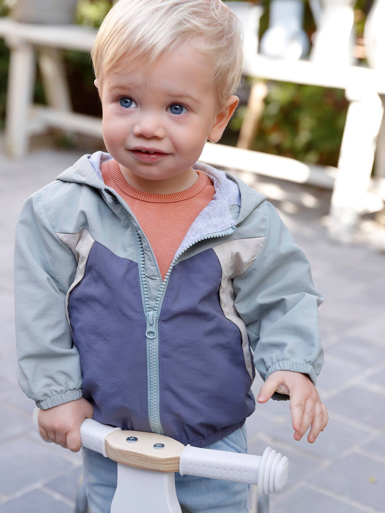 Vertbaudet Jungen Baby Anorak - camel