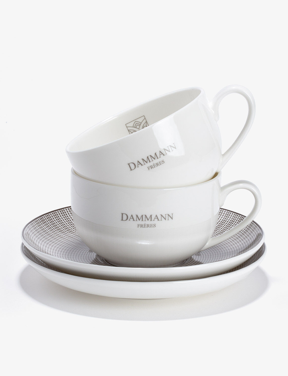 Maxi tasse à thé et soustasse Dammann Frères