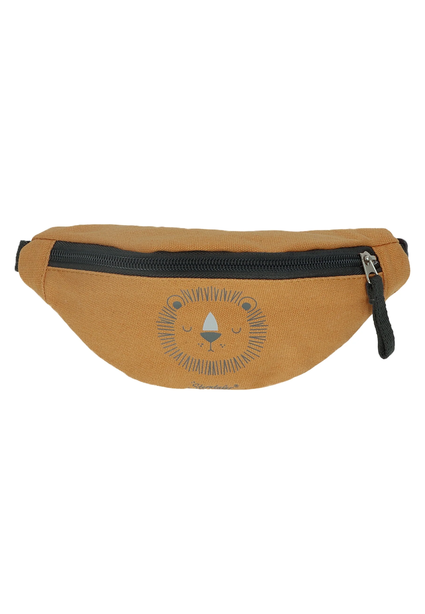 Kinder-Bauchtasche mit Motiv Löwe Lio in rost
