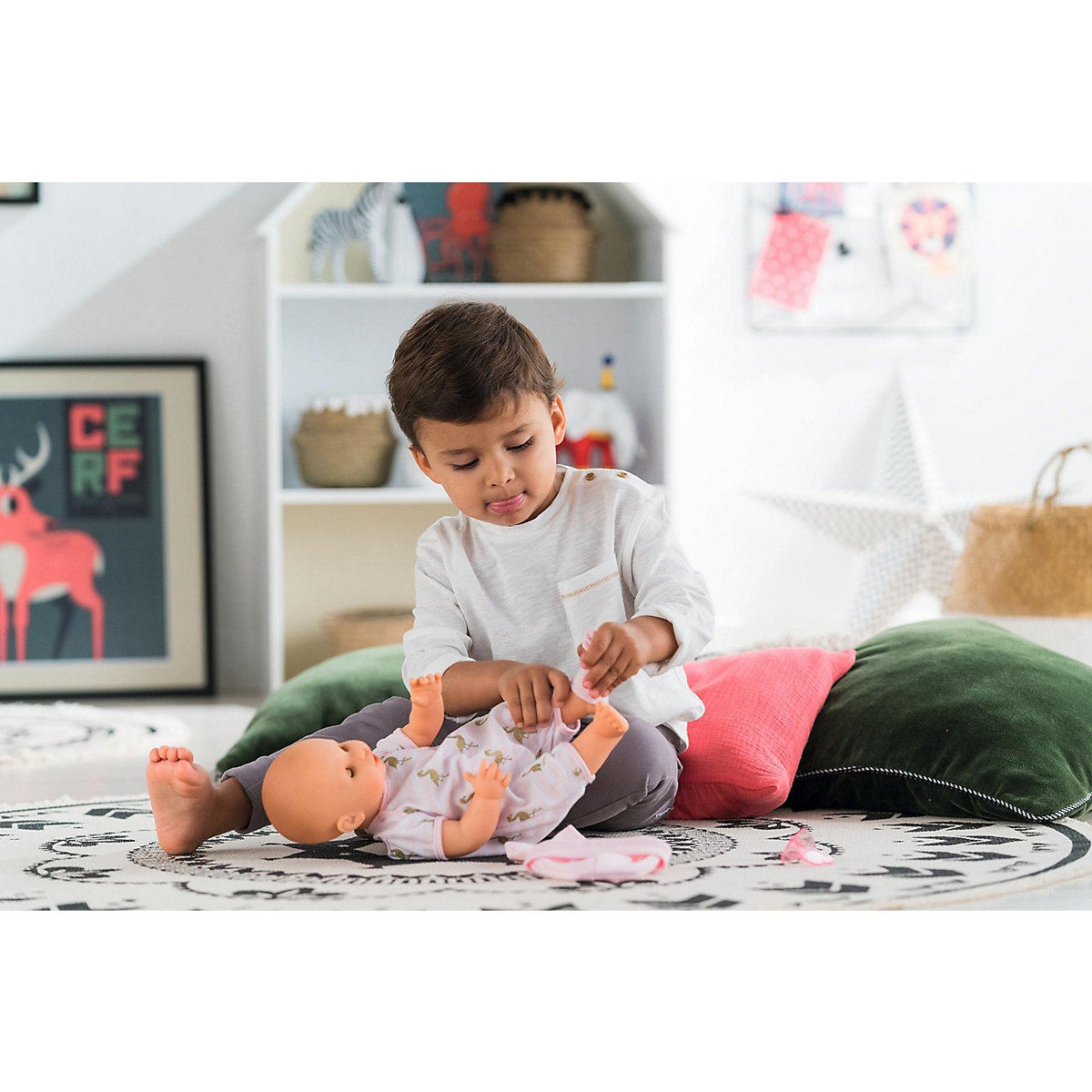 9000140550 Mon Grand Poupon Babykleidungsset für alle 36cm Babypuppen