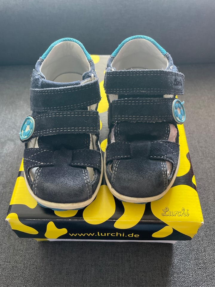 Lurchi Leder-Halbsandalen 