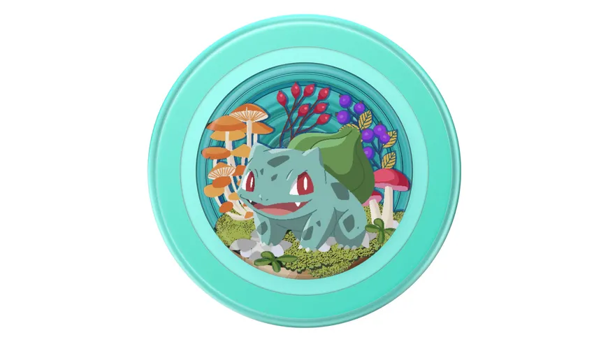PopGrip Premium  für MagSafe rund - ausziehbarer Handy-Griff Handyhalter -  Bulbasaur Mint