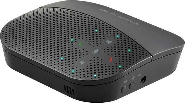 Logitech P710E MOBILE SPEAKERPHONE Freisprechclip (Bis zu 15 Stunden Gesprächsdauer bei kabelloser Verbindung)