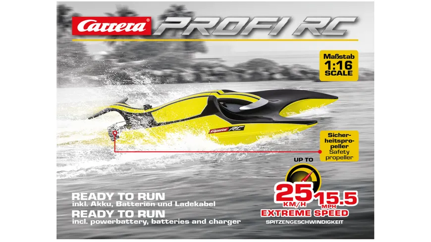 Carrera RC - 2,4GHz Speedray - Carrera Profi RC Boot