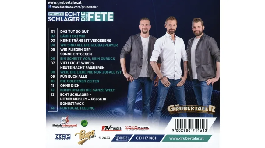 Echt Schlager, die große Fete - Volume III