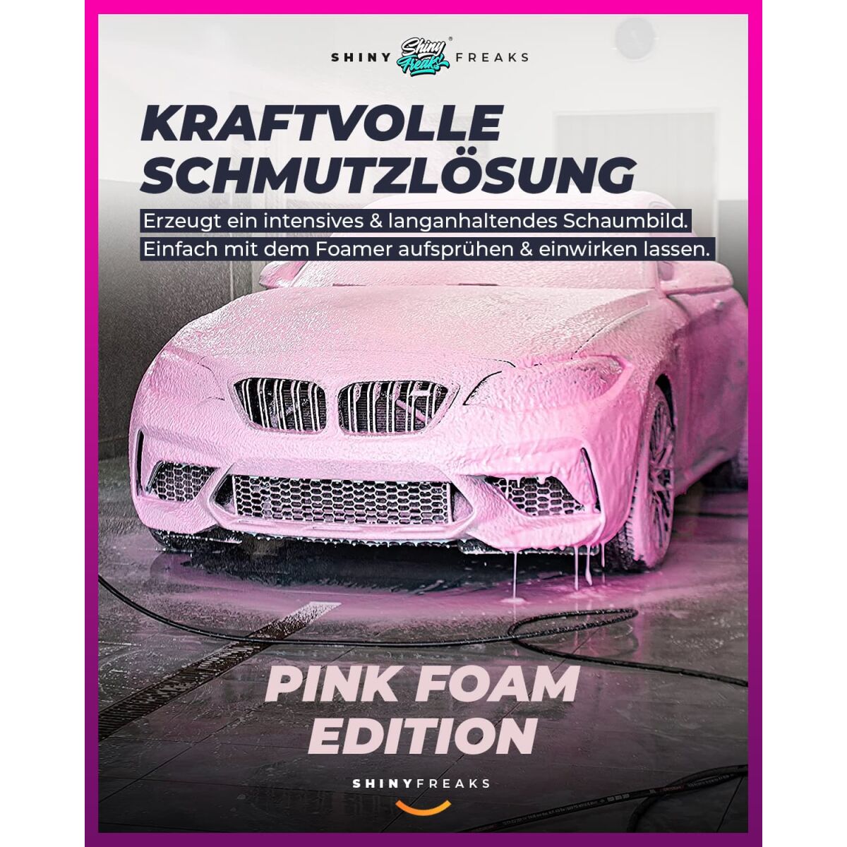 Shiny Garage - Wascheimer Set | Pink Foam 13L