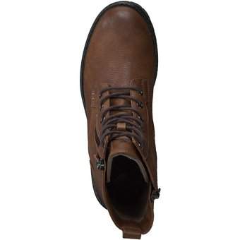 Mustang Schnür Boots in braun
