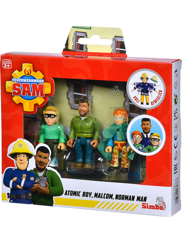 Feuerwehrmann Sam 3tlg. Spielfigurenset: 