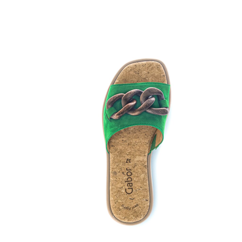 Gabor fashion Pantolette grün