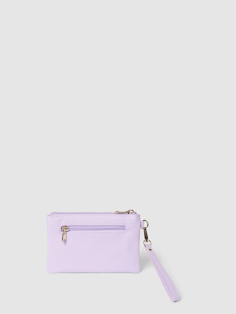 Portemonnaie mit herausnehmbarer Tasche in flieder