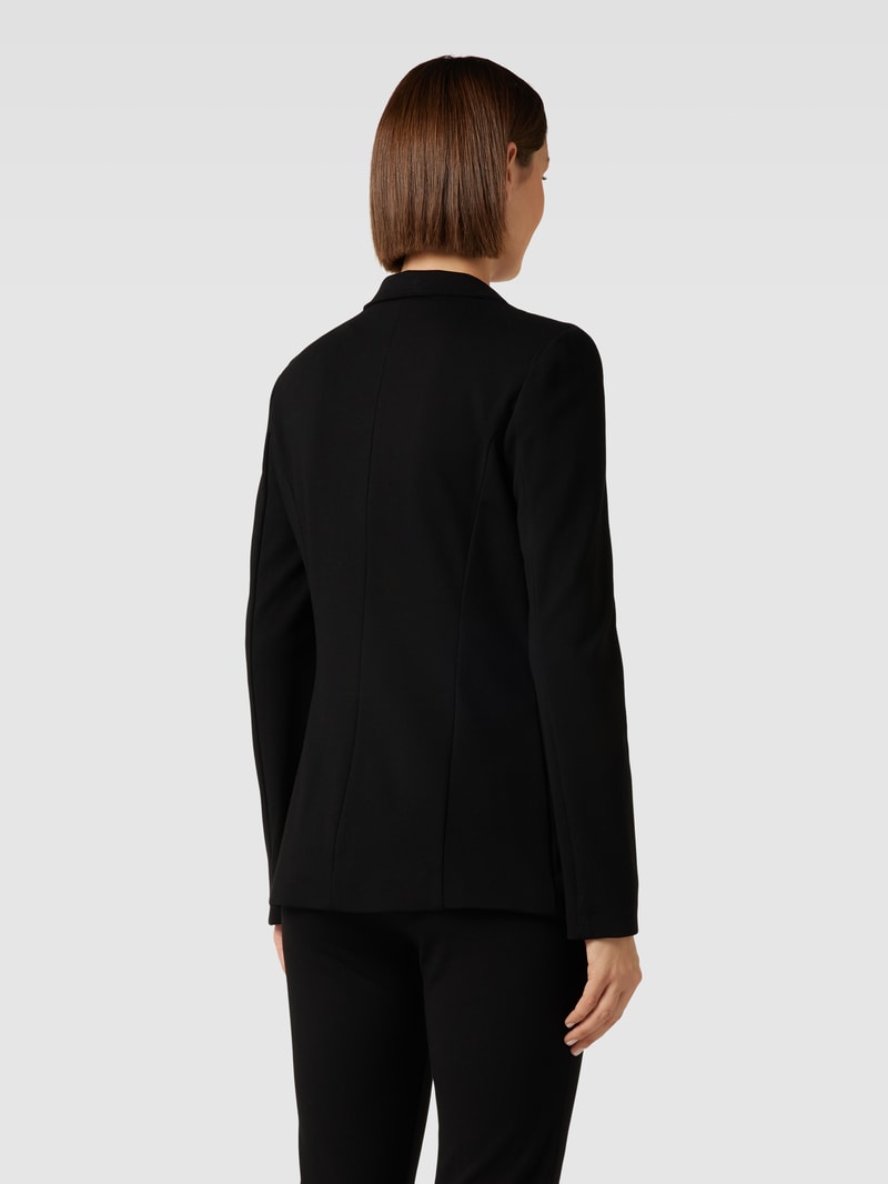 Blazer mit Reverskragen Modell 'TAROCCHI' in schwarz