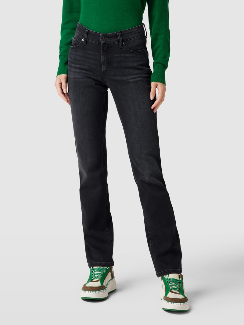 Jeans im 5-Pocket-Design Modell 'PIPER' in schwarz