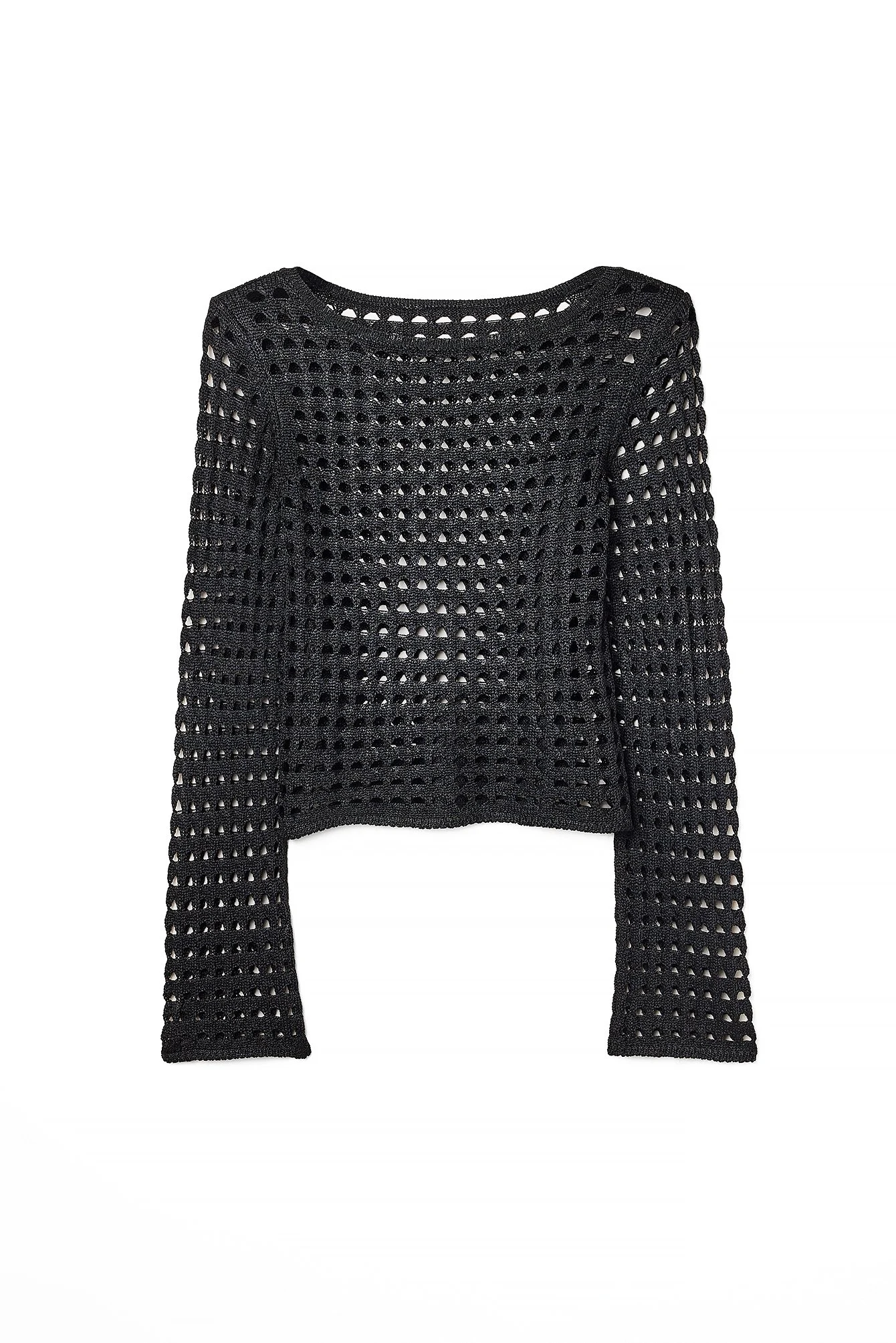 Gehäkelter Strickpullover