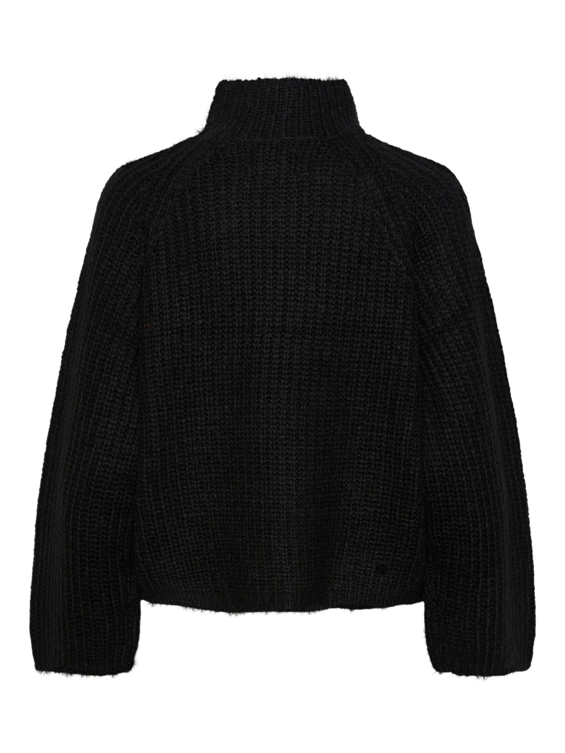 pieces Strickpullover PCNELL LS HIGH NECK KNIT NOOS