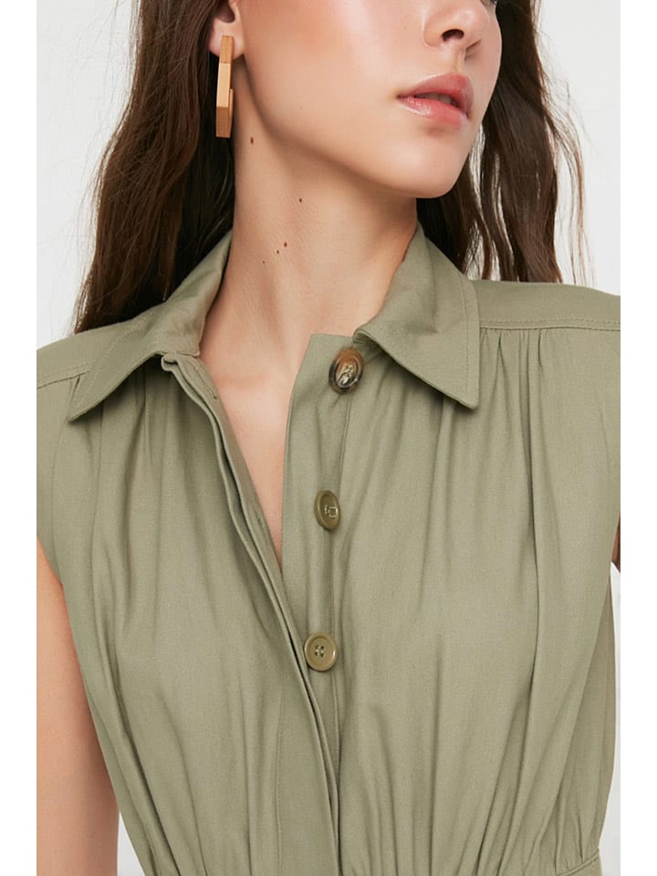 trendyol Jumpsuit in Khaki günstig kaufen
