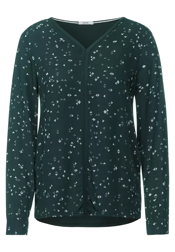 CECIL Bluse im Materialmix