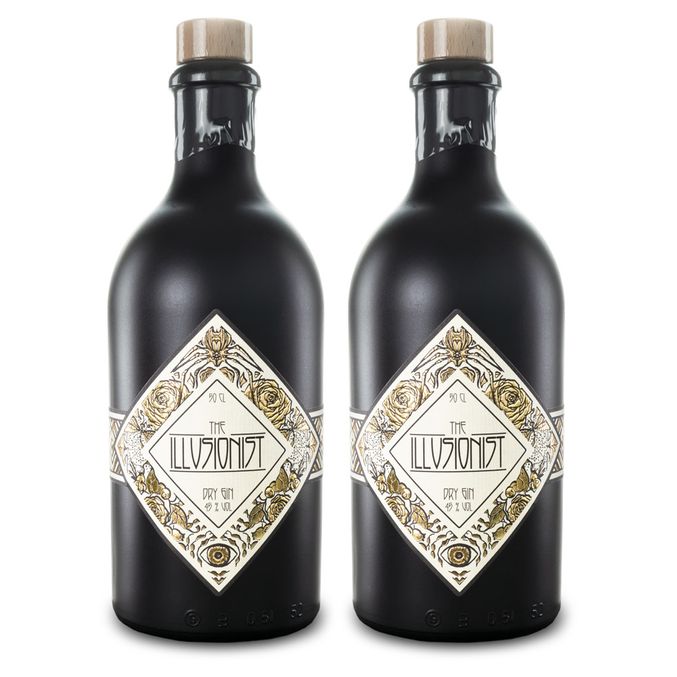 The Illusionist Dry Gin 45% BIO 2x0,5L AKTION