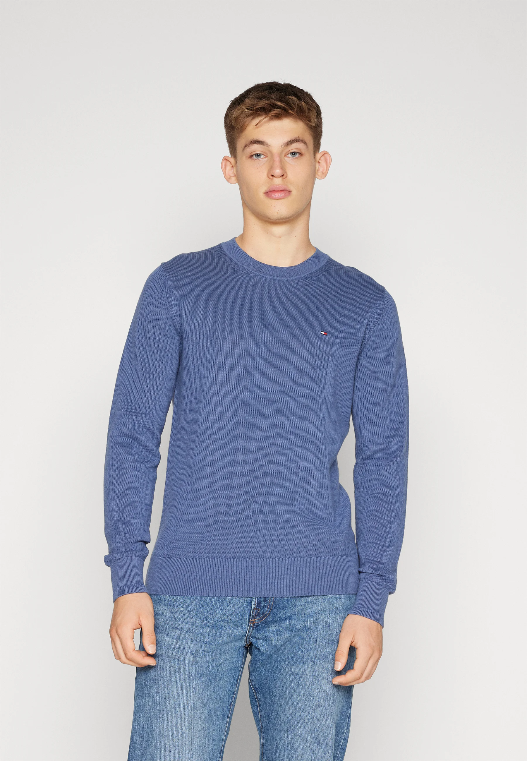 Tommy Hilfiger CHAIN RIDGE C NECK - Suéter