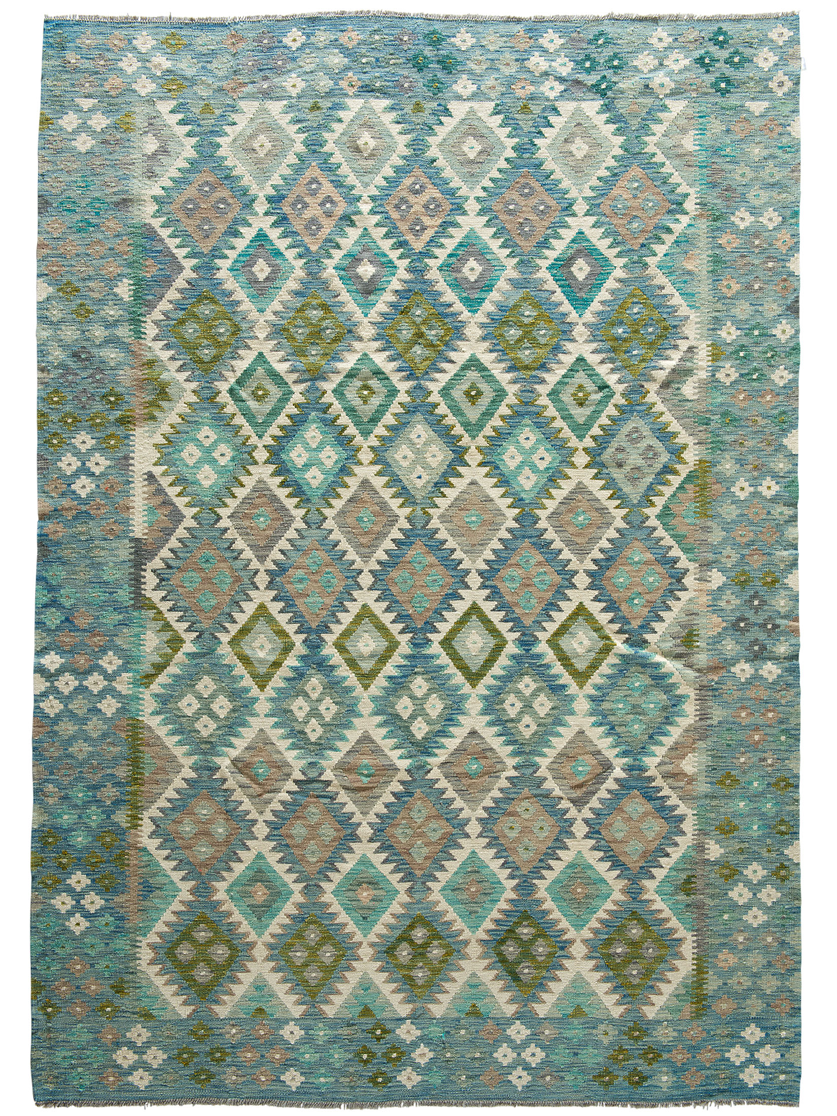 Afghan Kelim ca. 203 x 285 cm, Unikat / Einzelstück