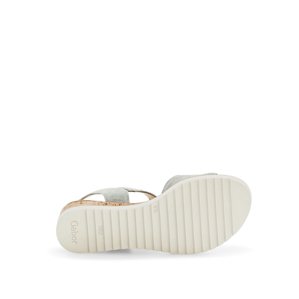 Gabor comfort Keilsandalette grün