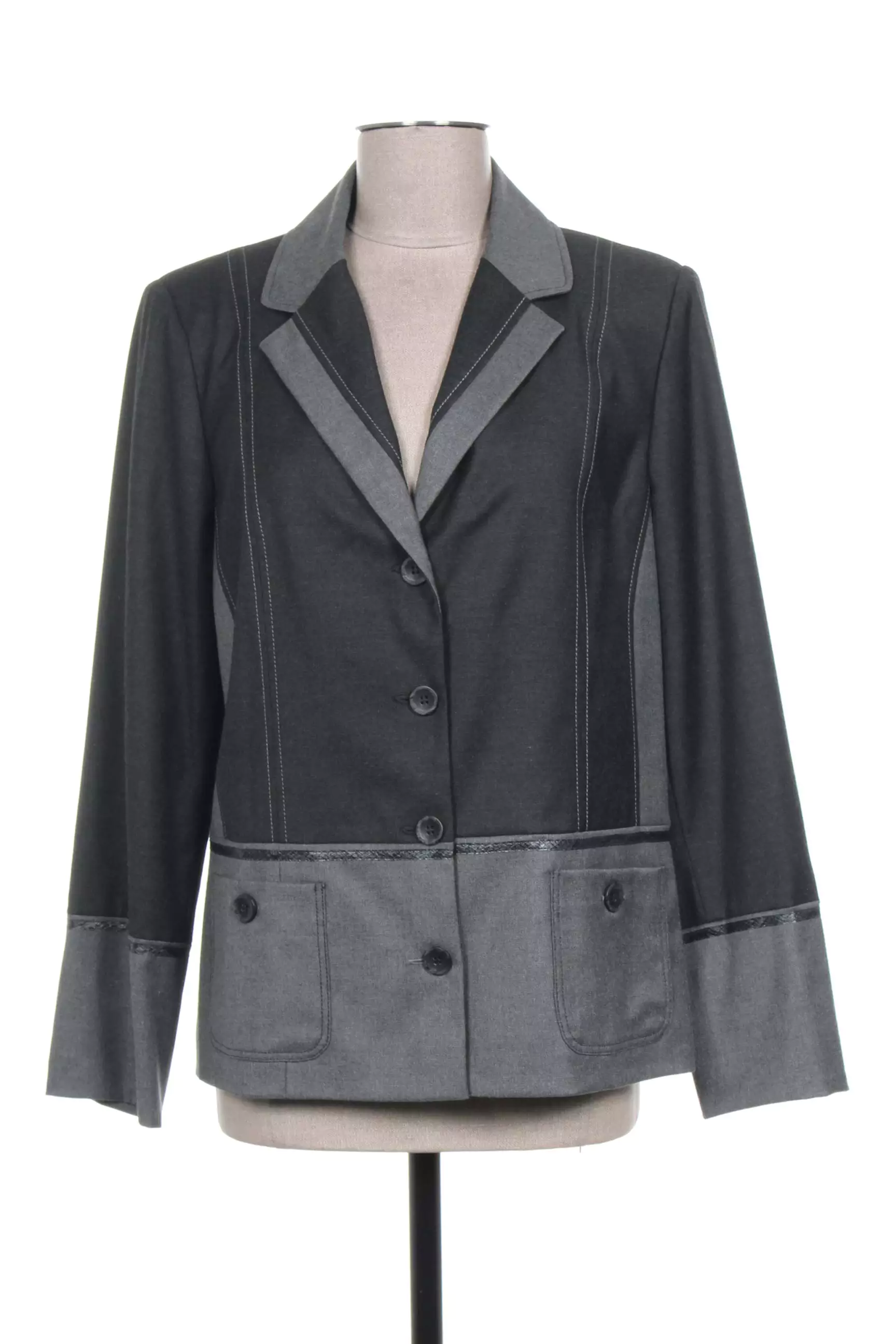 Pauporte Vestecasual Femme couleur gris