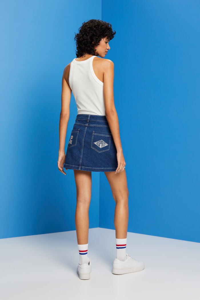 Jeansrock in Minilänge