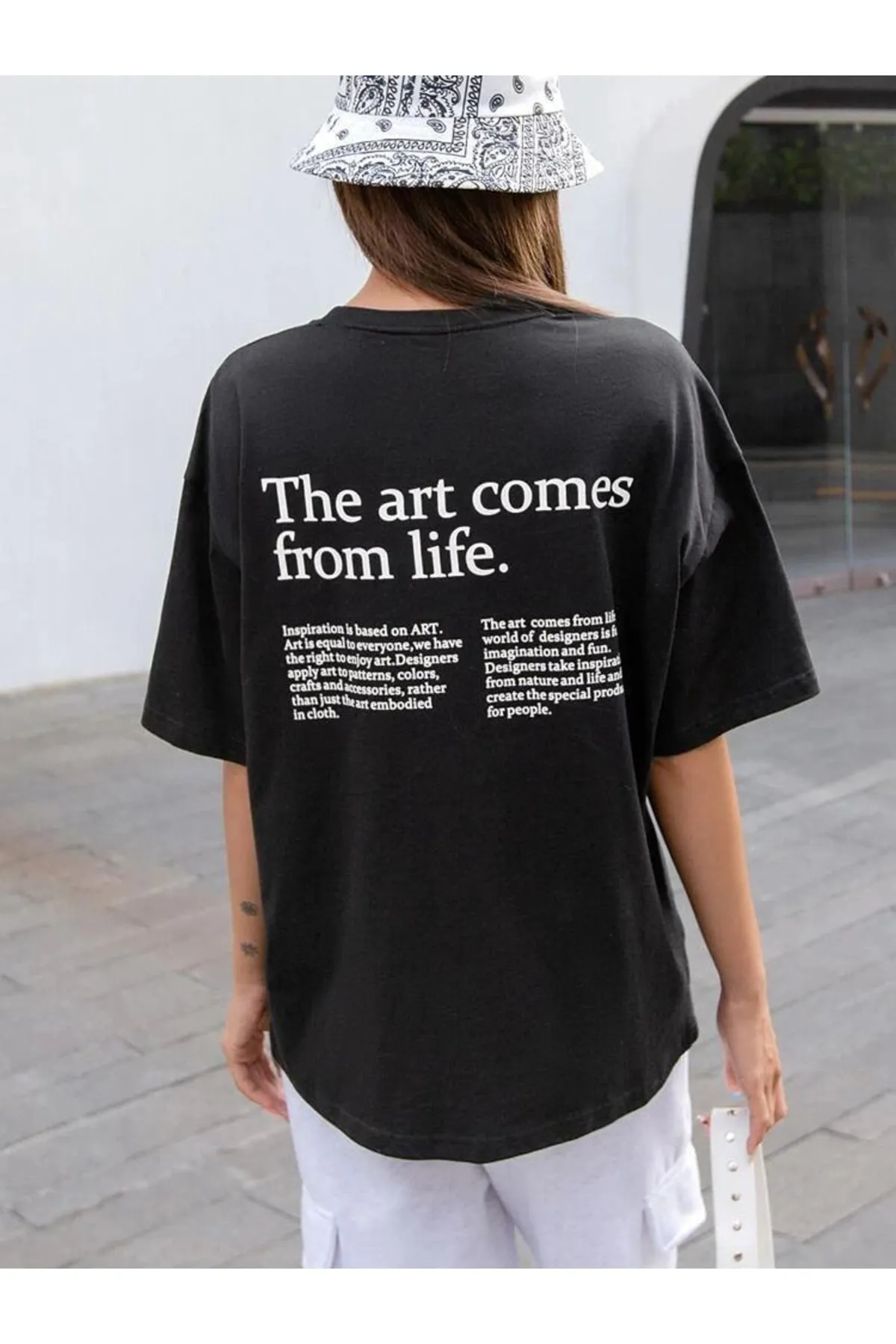 MOONBULL  T-Shirt - Schwarz - Oversized