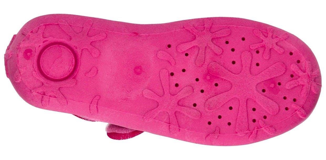 Lico Sweet Girl Hausschuh mit Blüten-Stickerei