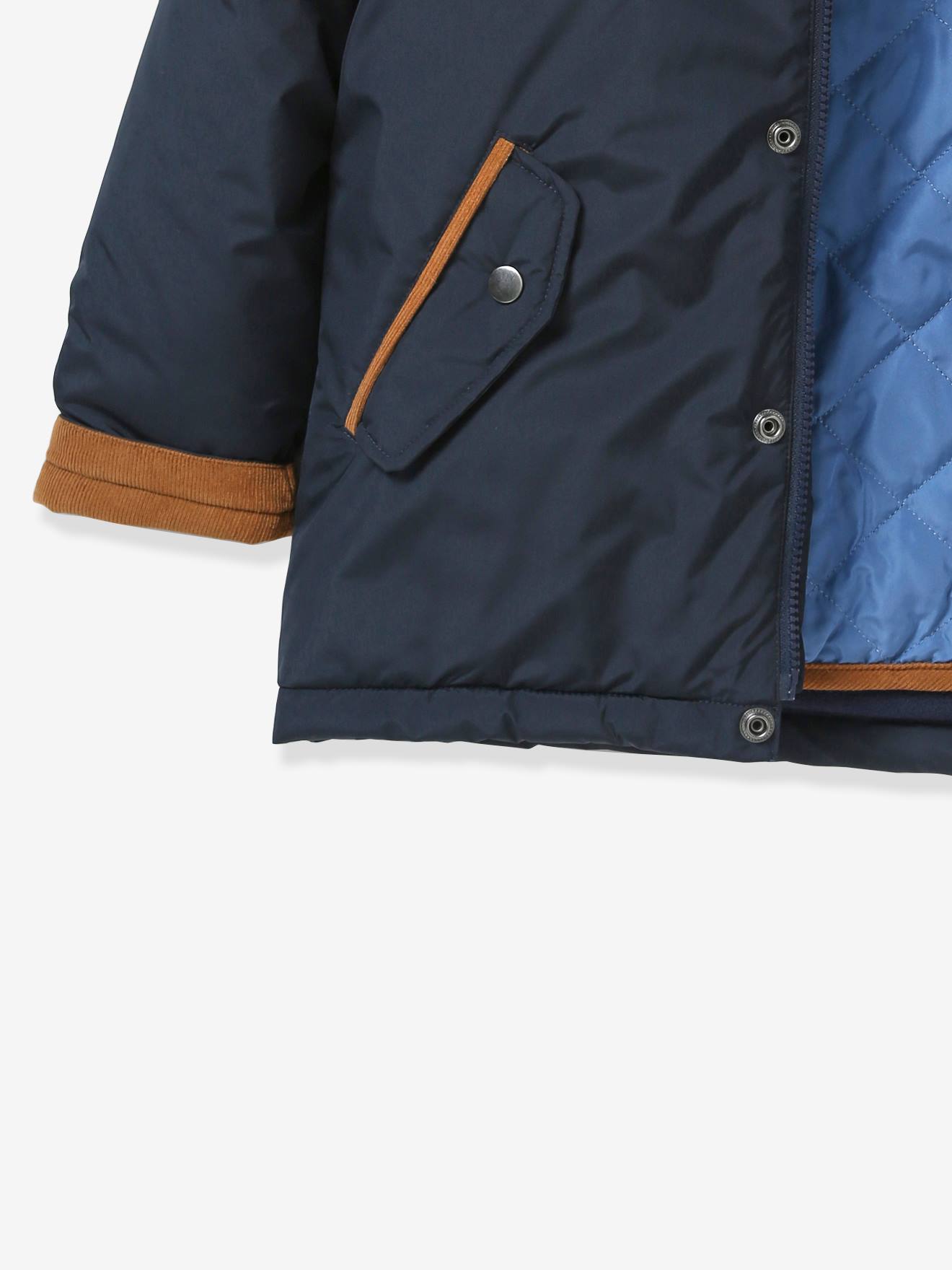 Cyrillus Jungen 3-in-1-Parka CYRILLUS mit Recycling-Polyester - marine