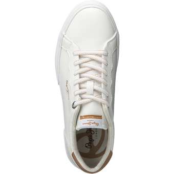 Pepe Jeans Kenton Top Sneaker in weiß