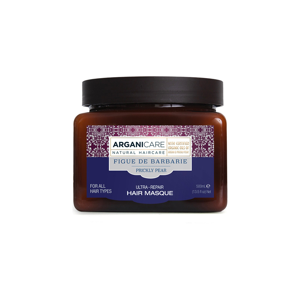 Arganicare Masque à l'huile de figue de Barbarie Nourrissant Pour cheveux secs