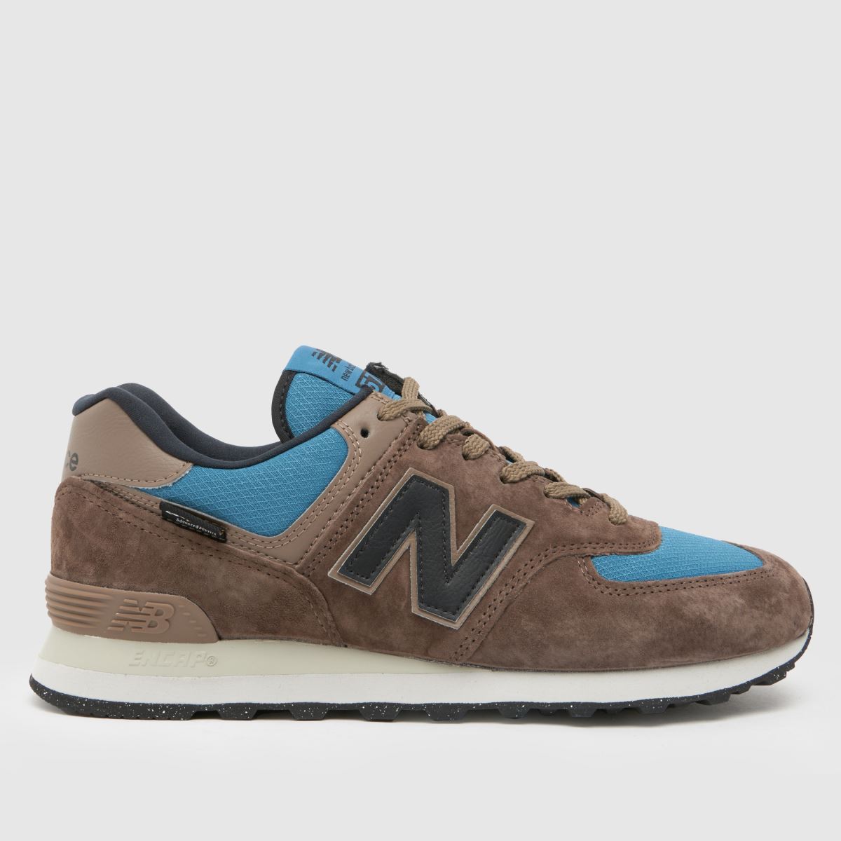 New Balance 574 cipők barna multiszínű színben