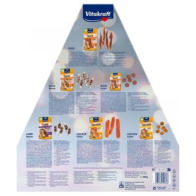1 + 1 gratis! 2 x Vitakraft Adventskalender Hund