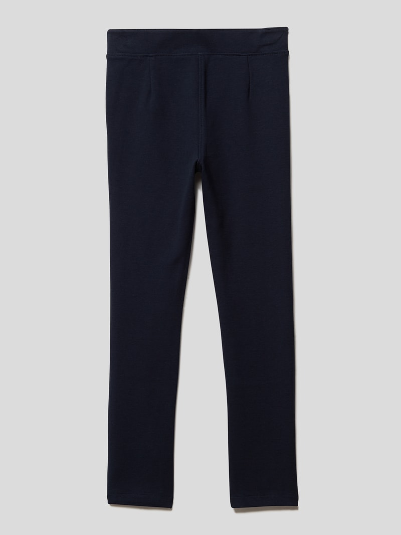 Leggings mit Zierapplikation in marineblau