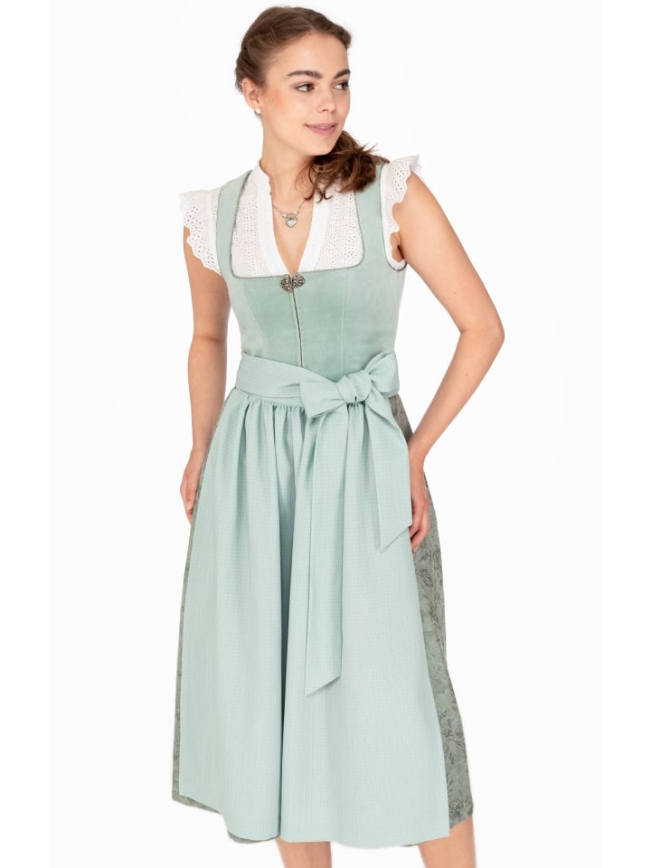 MarJo Midi Dirndl ALLING in hellblau günstig kaufen