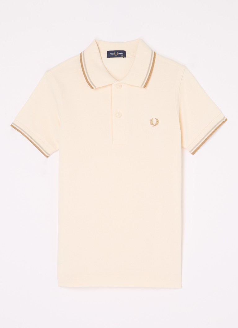 Fred Perry Polo shirt made of piqué cotton with logo embroidery