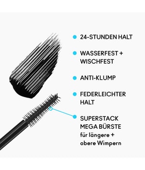 MAC MACSTACK Waterproof Mascara Mascara-12 ml