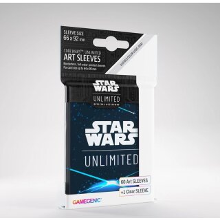 Star Wars: Unlimited Art Sleeves – Space Blue (61)