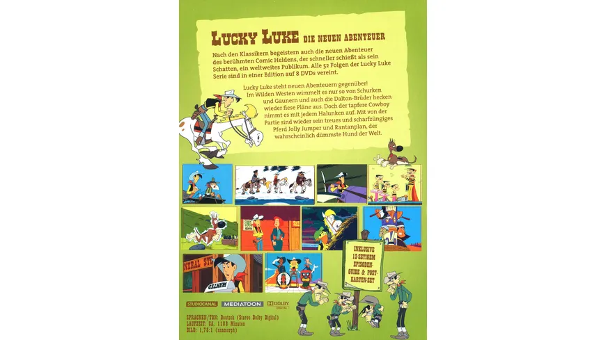 Lucky Luke - Die neuen Abenteuer - Die komplette Serie  [8 DVDs]