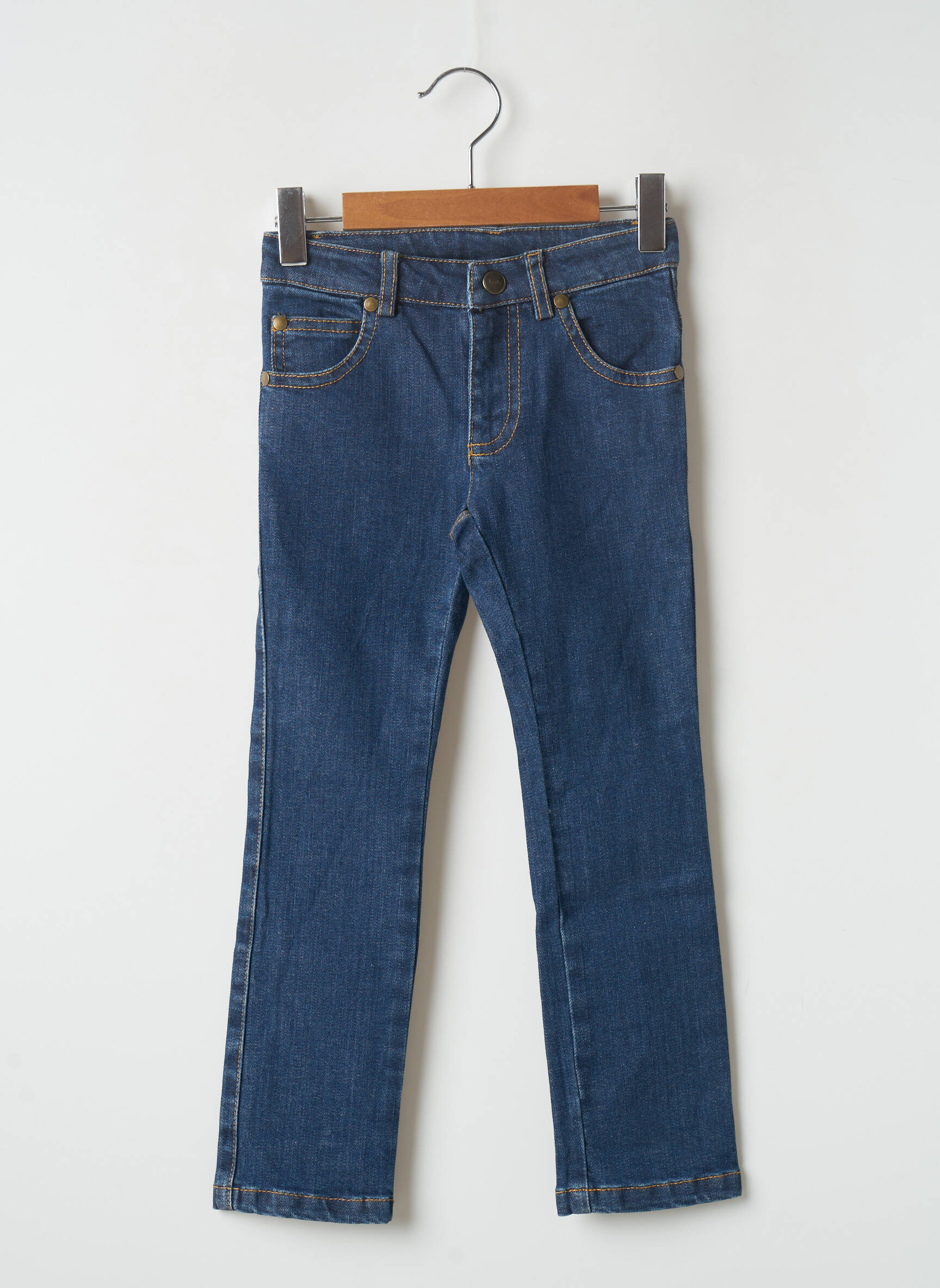 Louis Louise Jeans Coupe Slim Enfant couleur bleu